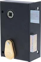 Serrure verticale à fouillot 1/2 tour JPM 112x70 mm - Droite - 347000-02-1A 