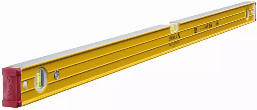 Niveau à bulle STABILA Type 96-2 fioles - 122cm - 15229 Niveau à bulle STABILA Type 96-2 fioles - 122cm - 15229