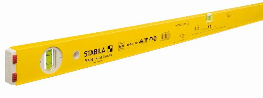 Niveau à bulle STABILA Type 80 m installation 100cm - 16882