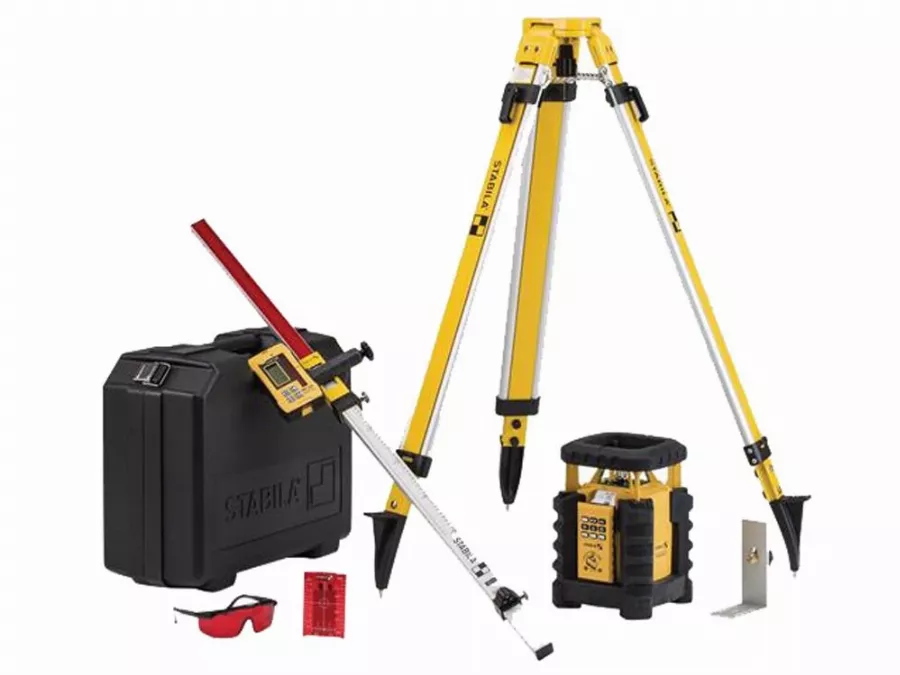 Laser rotatif STABILA LAR 350 - Inclinaison manuelle 2 axes - Avec trépied bâtiment BST-S - 19111 Laser rotatif STABILA LAR 350 - Inclinaison manuelle 2 axes - Avec trépied bâtiment BST-S - 19111