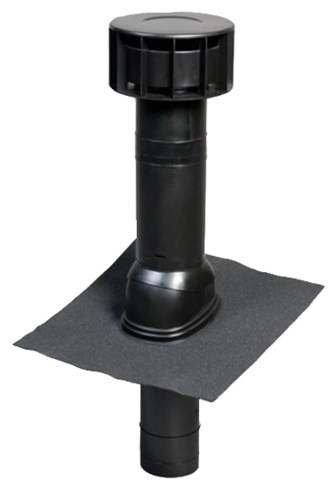 Terminal de toiture MULTIVENT Ø131 mm UBBINK - noir - 135 m3 - 189554 Terminal de toiture MULTIVENT Ø131 mm UBBINK - noir - 135 m3 - 189554