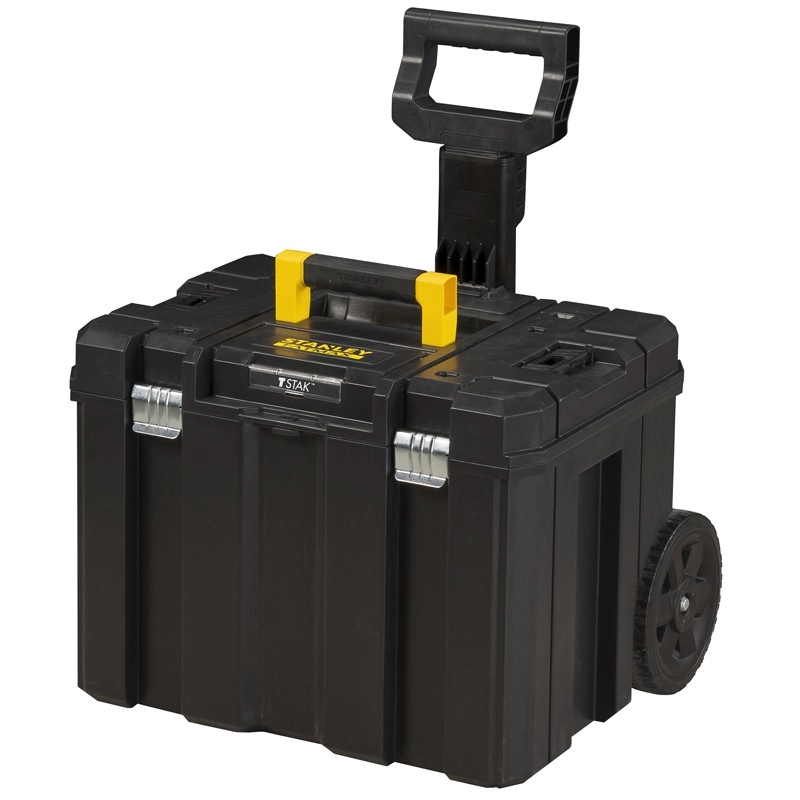 Coffre mobile STANLEY Grand volume avec manche télescopique - FMST1-75753 Coffre mobile STANLEY Grand volume avec manche télescopique - FMST1-75753