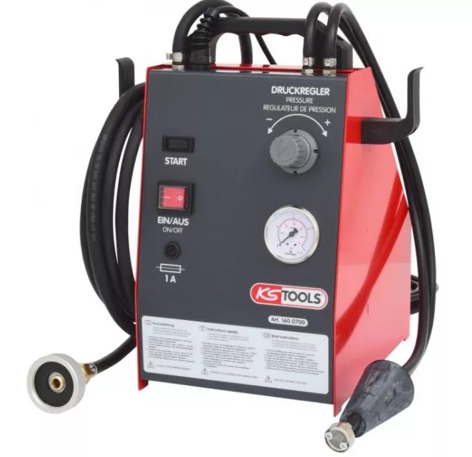 Purgeur électrique KS TOOLS de liquide de frein 5L - 160.0700 Purgeur électrique KS TOOLS de liquide de frein 5L - 160.0700