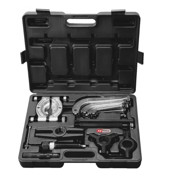 Coffret d'extracteur hydraulique 10 t KS TOOLS - 22 pièces - 700.1200