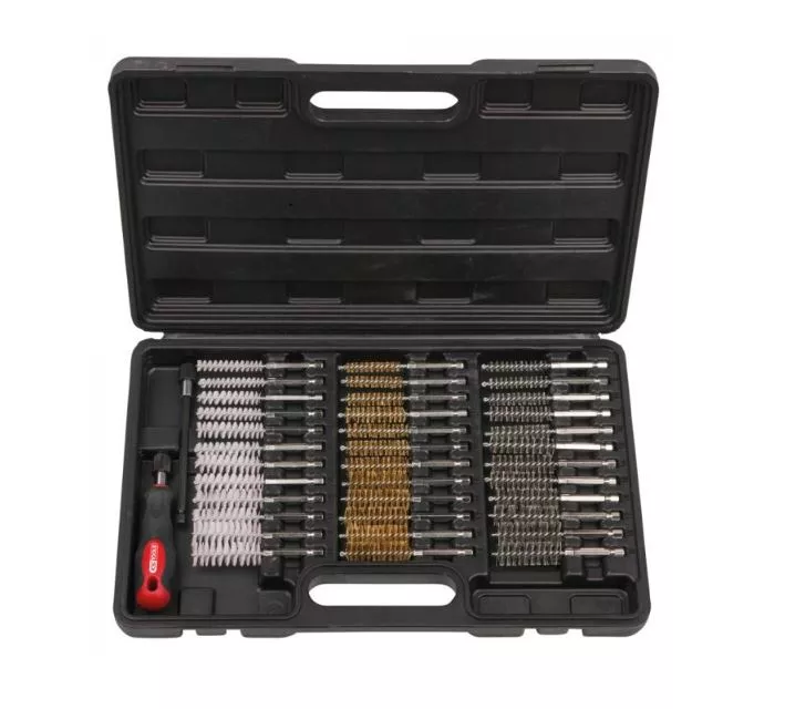 Jeu de brosses de nettoyage KS TOOLS pour puit de bougie de préchauffage ou d'injecteur - 340.0010 Jeu de brosses de nettoyage KS TOOLS pour puit de bougie de préchauffage ou d'injecteur - 340.0010