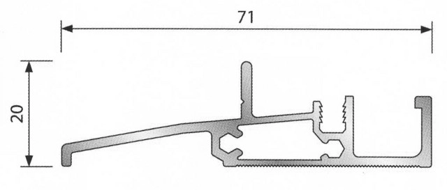 Clip inox GM36 BILCOCQ - Pour  SP20 et PB48BAS - GM36-C-S