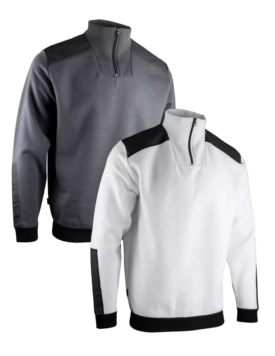 Sweat col camionneur bicolore - LMA - 80 Sweat col camionneur bicolore - LMA - 80