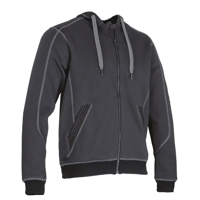 Sweat zippé à capuche LMA CHARPENTE - 8048