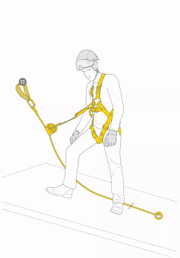 Kit anti-chute ASAP Lock Fall Arrest 10M PETZL - T.2 - K094AA01 Kit anti-chute ASAP Lock Fall Arrest 10M PETZL - T.2 - K094AA01