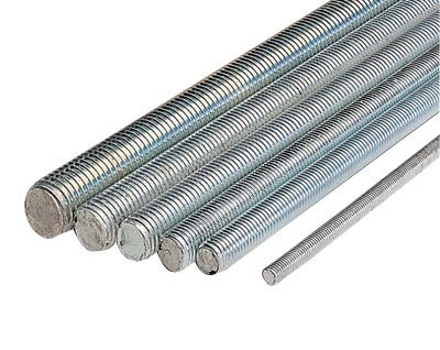 Tige filetée zingué blanc LENNIE - L.1 m - Ø 4 mm - FQB041000