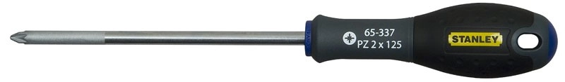 Tournevis pozidriv Fatmax STANLEY PZ 2 x 125mm - 1-65-337