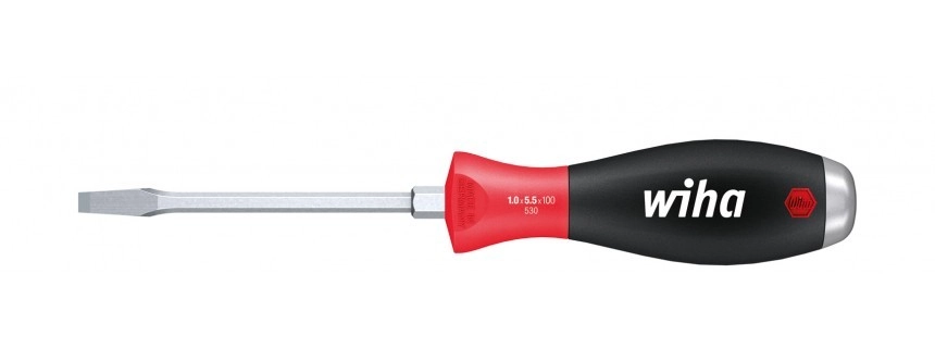 Tournevis 530 Pro SoftFinish Fente WIHA - Lame écrou 6 pans 8 x 150 mm - 03228 Tournevis 530 Pro SoftFinish Fente WIHA - Lame écrou 6 pans 8 x 150 mm - 03228