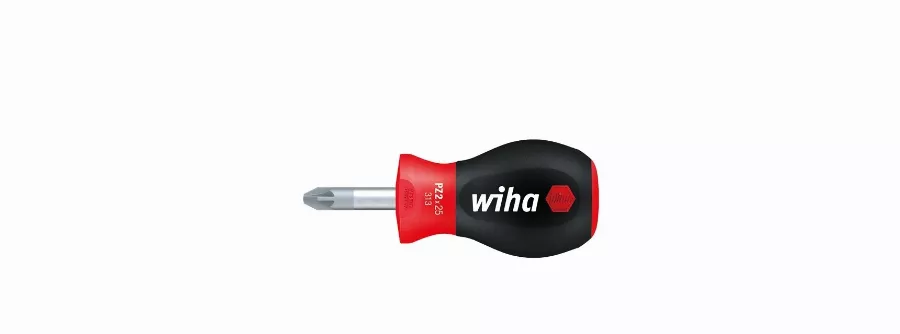 Tournevis boule 313 Pro SoftFinish Pozidriv 2 WIHA - Lame courte 2 x 25 mm - 26972 Tournevis boule 313 Pro SoftFinish Pozidriv 2 WIHA - Lame courte 2 x 25 mm - 26972
