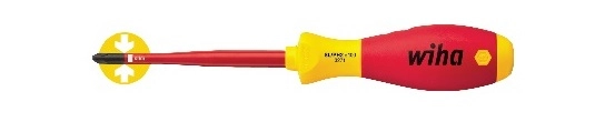 Tournevis Softfinish Slimfix PlusMinus WIHA Philips SL/PH 2x100 - 35503