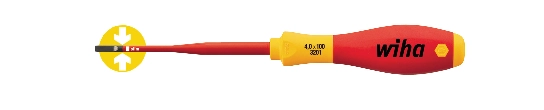 Tournevis Softfinish Slimfix WIHA Fente 4.0x100 - 35390 Tournevis Softfinish Slimfix WIHA Fente 4.0x100 - 35390