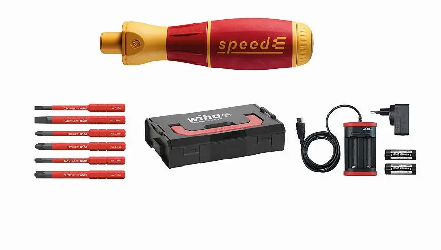 Tournevis automatique WIHA SpeedE - Set n°1 - en coffret avec accessoires - 41911