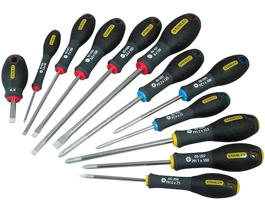 Coffret de 12 tournevis Fatmax - STANLEY - 0-65-426