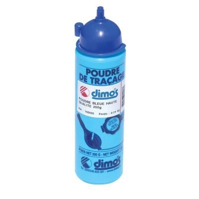 Bidon 4kg de poudre à tracer - Bleu