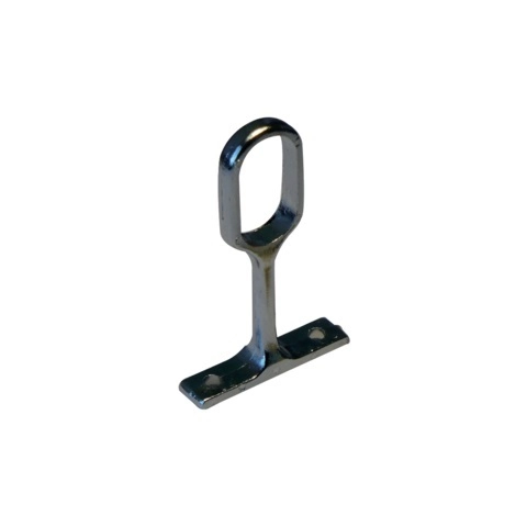 Piton ovale chromé 30 x 15 mm L.76 mm INOX IMPORT - 371
