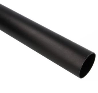 Tube rond noir mat ral 9005 Ø16 mm DUVAL BILCOCQ - 3 m - 51-0145-1630