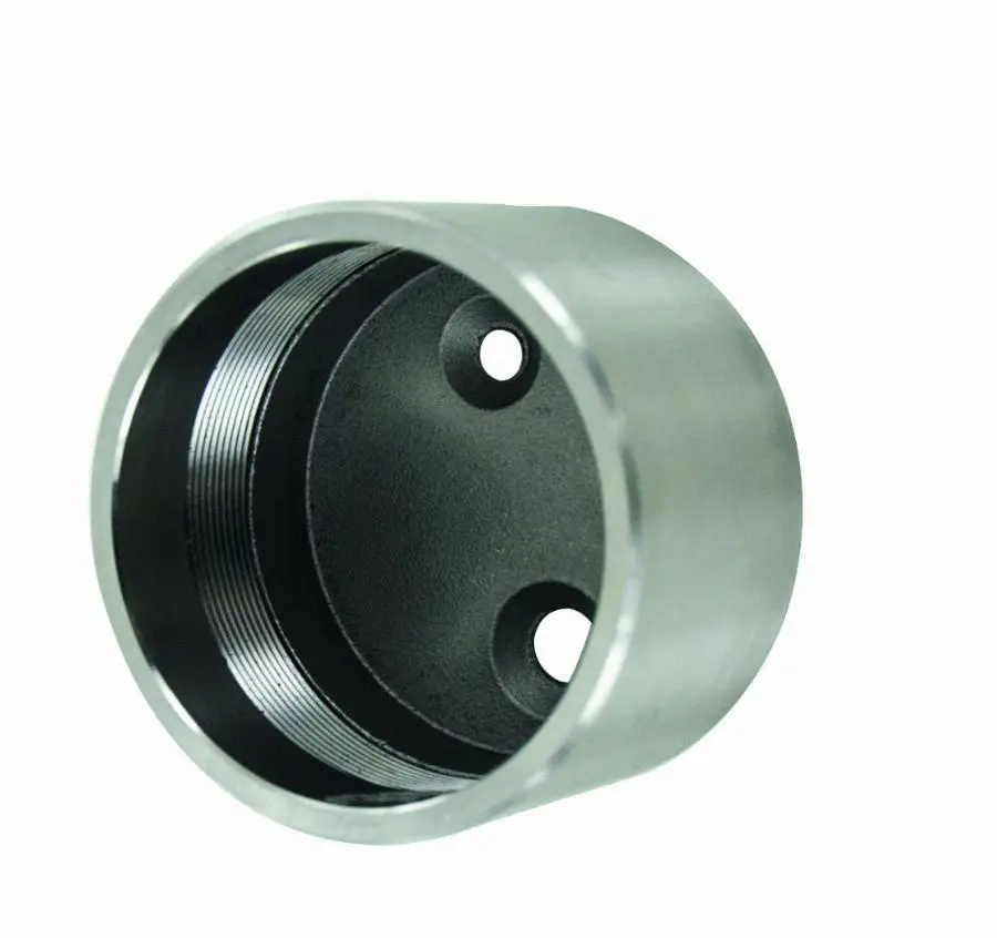 Naissance à fixation invisible Inox 316 satiné BILCOCQ pour main courante Ø42.4 mm - 82-1708-7201