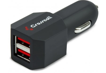 Adaptateur allume-cigare CROSSCALL Double USB 2.1Ah - CV2.PE.NR000