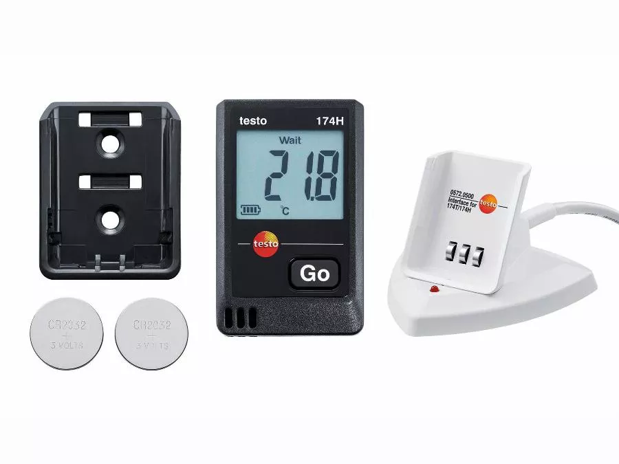 Mini-enregistreur de température/ humidité avec USB 174H set - TESTO - 0572 0566 Mini-enregistreur de température/ humidité avec USB 174H set - TESTO - 0572 0566