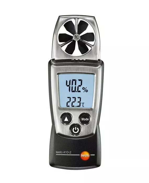 Anémomètre à hélice 410-2, mesure vitesse de l'air, température et humidité - TESTO - 0560 4102 Anémomètre à hélice 410-2, mesure vitesse de l'air, température et humidité - TESTO - 0560 4102