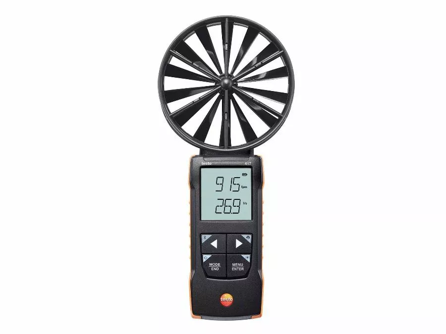 Anémomètre à hélice 417 100mm avec connexion app - TESTO - 0563 0417 Anémomètre à hélice 417 100mm avec connexion app - TESTO - 0563 0417