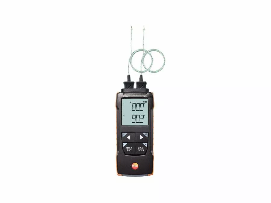 Thermomètre 2 voies pour TC de type K avec connexion app 922 - TESTO - 0563 3163 Thermomètre 2 voies pour TC de type K avec connexion app 922 - TESTO - 0563 3163