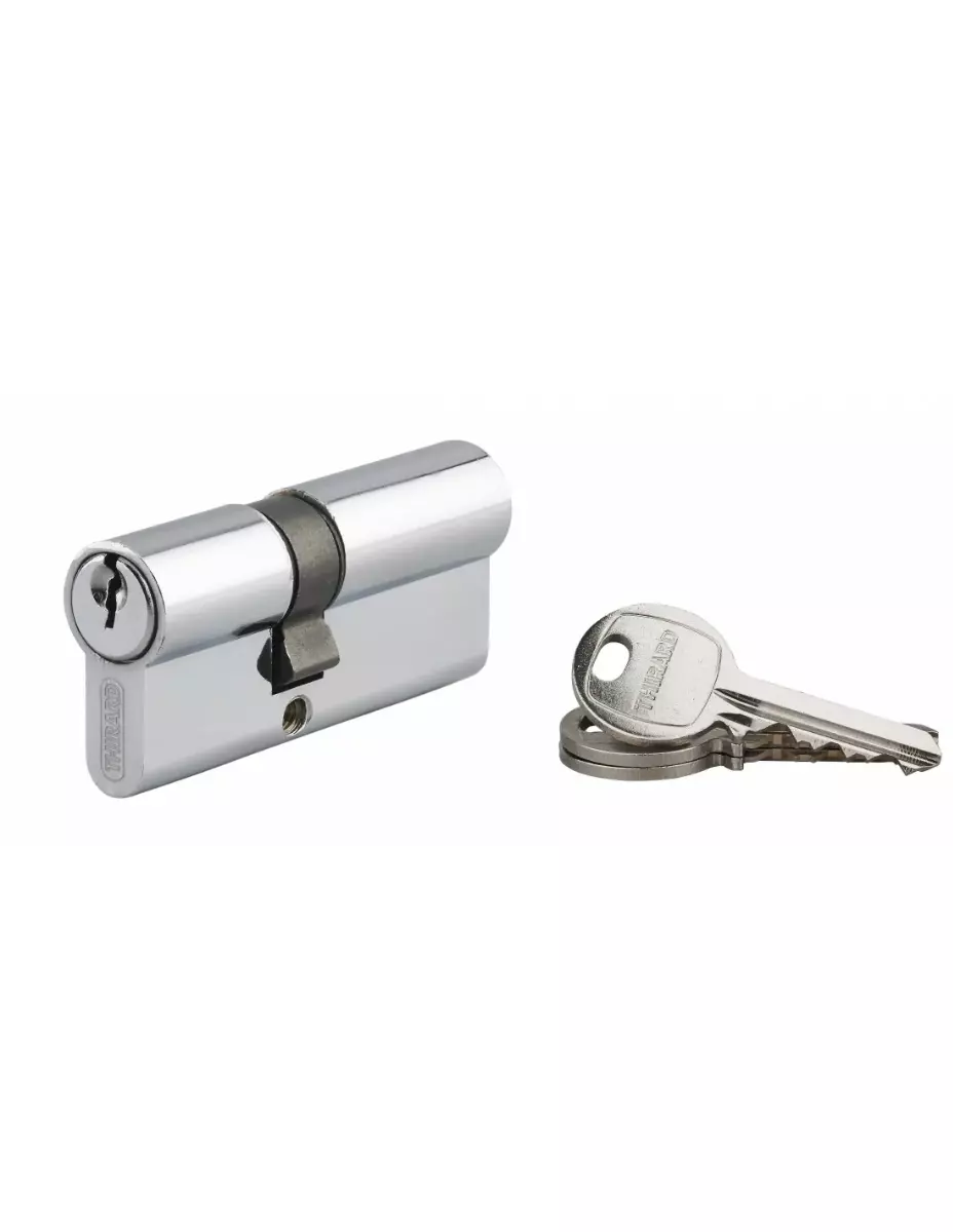 Cylindre de serrure à clé crantée Ecopro nickelé - 30 x 40 - Varié - THIRARD - 00007278 Cylindre de serrure à clé crantée Ecopro nickelé - 30 x 40 - Varié - THIRARD - 00007278