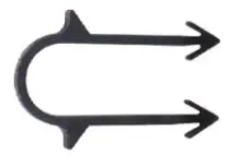Agrafes de fixation - TRA - CFP40 - Boite de 300 pièces - 020310
