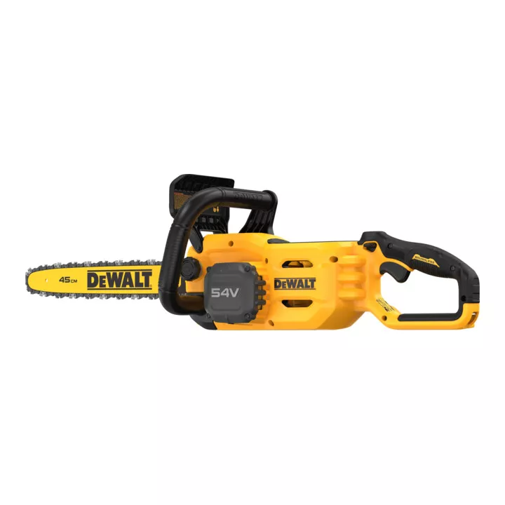 Tronçonneuse à chaîne sans fil DEWALT 54 volts 45cm - Sans batterie, ni chargeur - DCMCS574N-XJ Tronçonneuse à chaîne sans fil DEWALT 54 volts 45cm - Sans batterie, ni chargeur - DCMCS574N-XJ