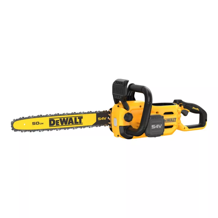 Tronçonneuse à chaîne sans fil DEWALT 54 volts 50 cm - Sans batterie, ni chargeur - DCMCS575N-XJ