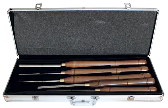 Coffret 5 outils de tourneur LEMAN - 870-500-05