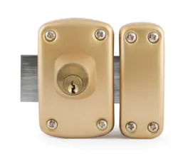 Verrou D5 double cylindre 60mm 3 clés  - IFAM - 27600