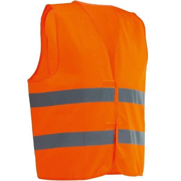 Gilet de signalisation SINGER Haute visibilité - Taille L - Orange - VPLGILO