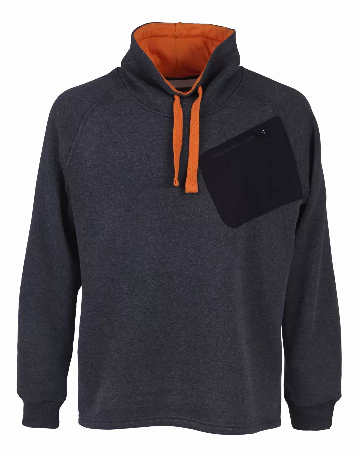 Sweatshirt BOSSEUR Huron - Col châle - Taille M - 11255-002