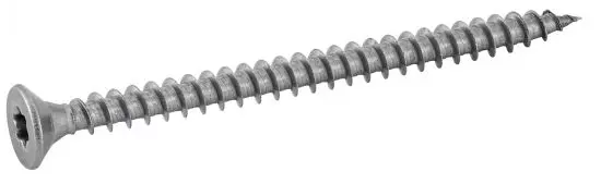 Vis pour bois aggloméré tête fraisée six lobes filetage total - ACTON - 62319XXXX
