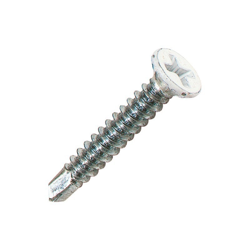 Boîte 1000 Vis auto-perceuse crantée sous tête fraisée zinguée SCELL-IT - PH2 - 3.9 x 13 mm - PVCFB39013 Boîte 1000 Vis auto-perceuse crantée sous tête fraisée zinguée SCELL-IT - PH2 - 3.9 x 13 mm - PVCFB39013