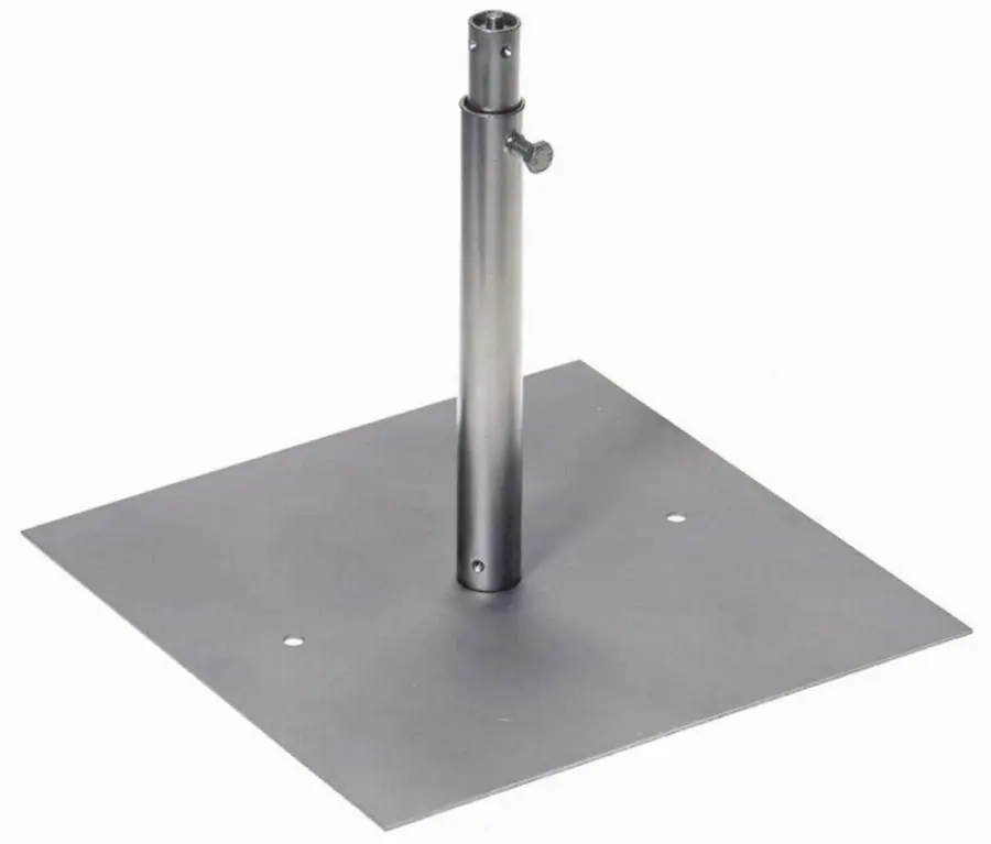 Pied support Bis M8 300x300 mm WALRAVEN pour installation surface plane - 4125036