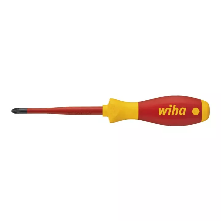 Tournevis Pozidriv SoftFinish électrique pour vis PZ1 - WIHA - 39566