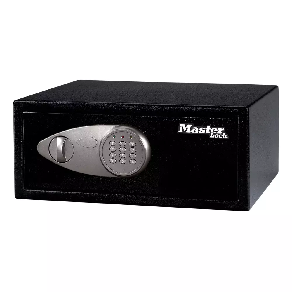 Coffre-fort sécurité Master Lock à combinaison électronique - format L - X075ML