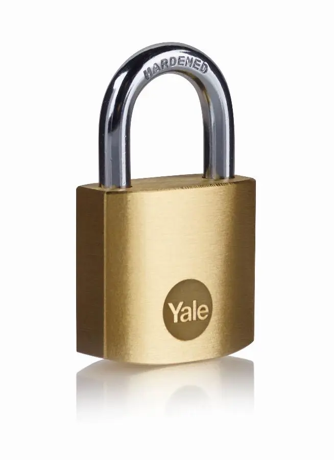 Cadenas YALE laiton - S'entrouvrant - Y110