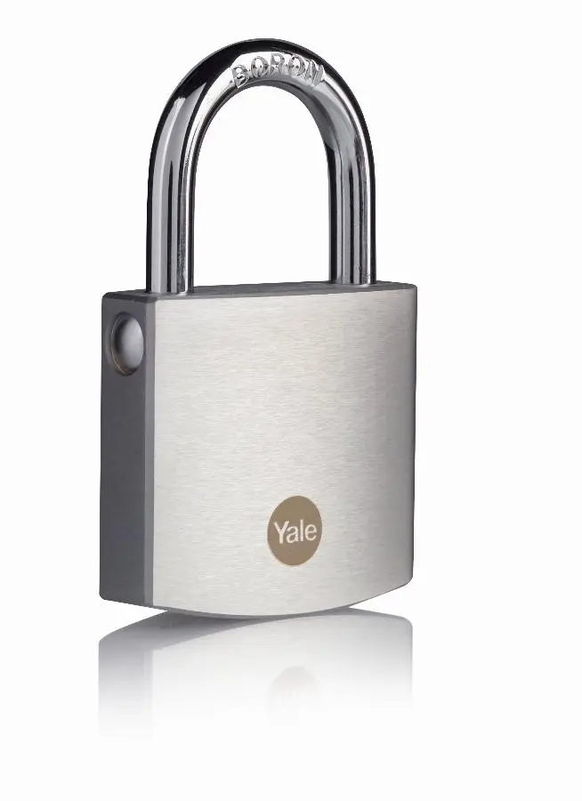 Cadenas YALE laiton chromé - 40 mm - 3 clés - 24316000