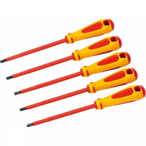 Jeu de 5 tournevis Fente et Phillips isolés 1000V SAM - ZTBPJ5 Jeu de 5 tournevis Fente et Phillips isolés 1000V SAM - ZTBPJ5