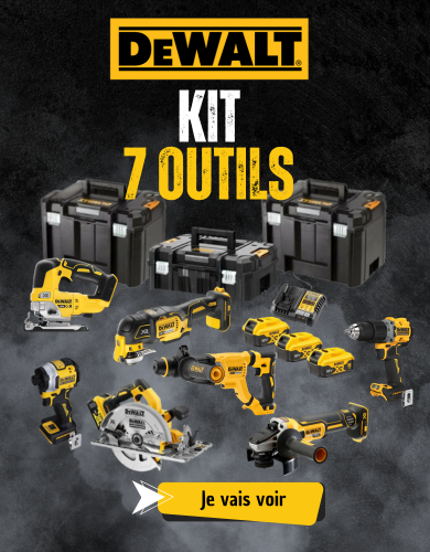 Pack 7 outils Dewalt