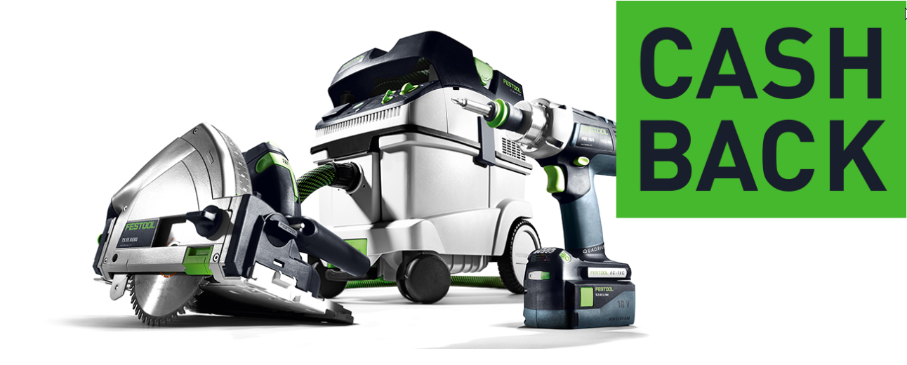 Opération CASHBACK Festool