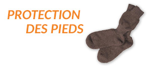 Protection des pieds BOSSEUR