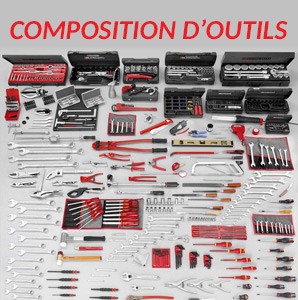 Composition outils de carrossier de FACOM : informations et documentations